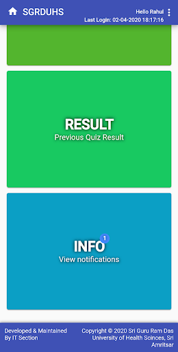 SGRDUHS QUIZ APP | SGRD QUIZ Screenshot 4 - AppWisp.com