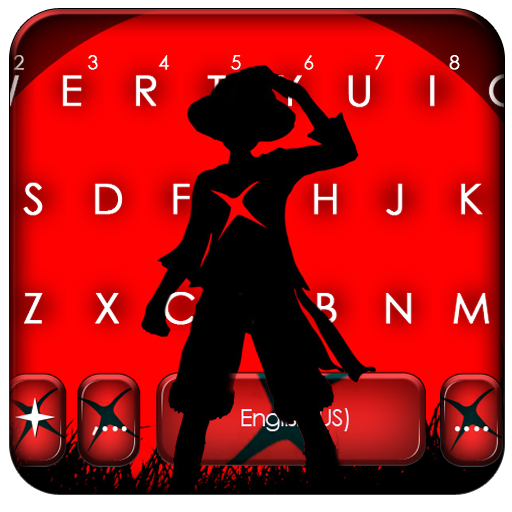 Red Moon Anime Keyboard Theme Apps On Google Play