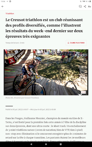 Le Journal de Saône-et-Loire Screenshot