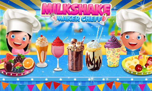 Android application Milkshake Maker Chef Frozen screenshort