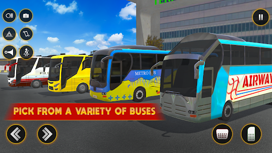 ألعاب قيادة حافلة محاكاة 3D