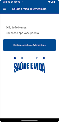 Saúde e Vida Telemedicina Screen 2