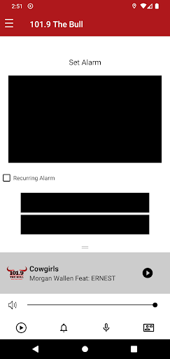 Android application 101.9 The Bull screenshort