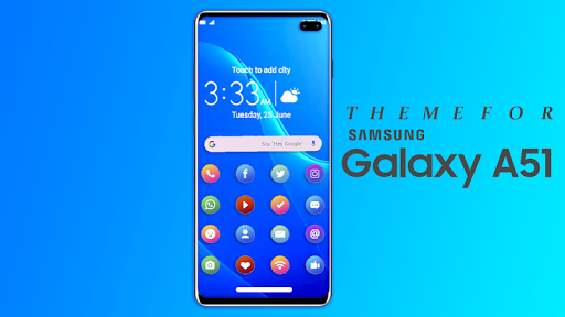 Theme for Samsung Galaxy A51 Screen 2