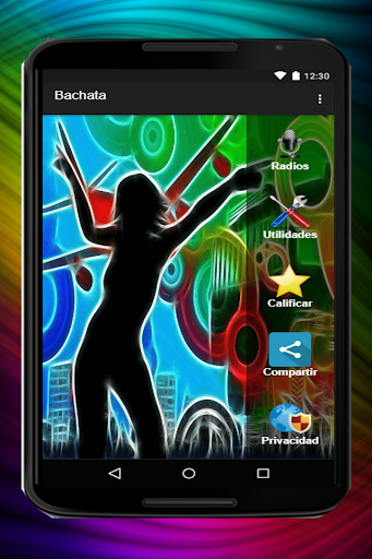 Android application Radios de Música Bachata screenshort