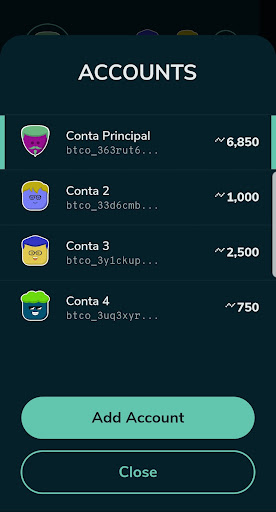 Screenshot of Infinitum Wallet
