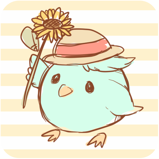 Tweecha Theme:HimawariPi-chan logo