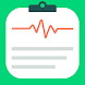 個人健康記録帳 - Androidアプリ