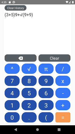 Multi Line Calculator Screen 2