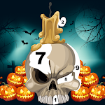 Skull Coloring Game - Halloween Color By Number Apk