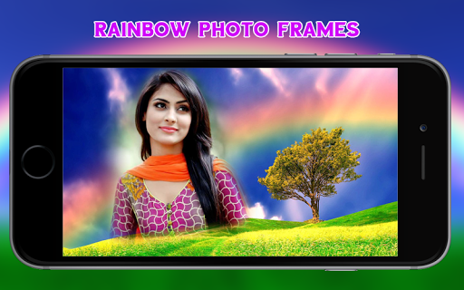 Rainbow Photo Frames