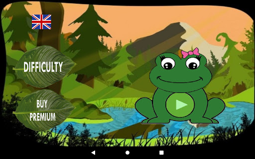 Android application Miss Froggy screenshort
