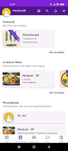 HeySchüfi Screen 2