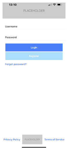 Android application MyHomeworxApp screenshort