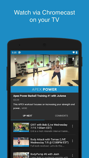 Screenshot of Onelife Anywhere on Demand Fit