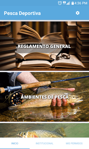 Android application Pesca Deportiva - TDF screenshort