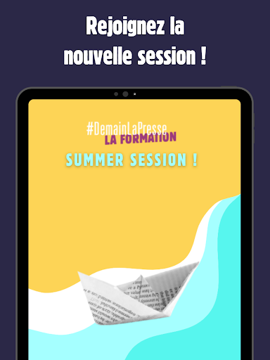 Demain la Presse la Formation