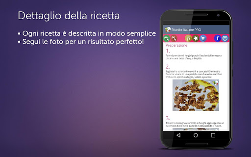 Ricette Italiane Screenshot 4 - AppWisp.com