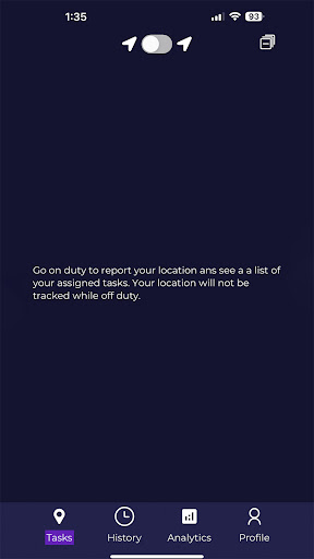 Localfoodz Driver Screen 2