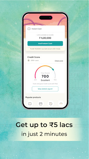 Android application Fibe Instant Personal Loan App screenshort