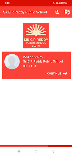 Sir C R Reddy Public School Screen 3