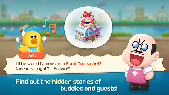 LINE CHEF A cute cooking game! Screenshot