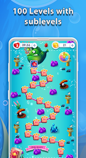 Fish Sugar: Match 3 Screenshot