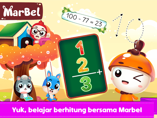Screenshot of Marbel Matematika SD 1