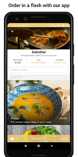 Android application Sukothai screenshort