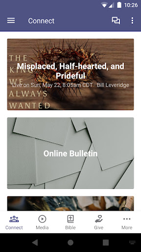 Android application Crossway Church OK screenshort