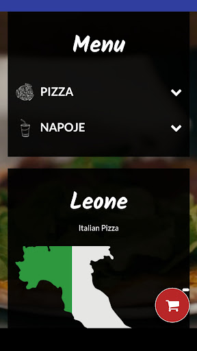 Android application Leone Zaspa screenshort