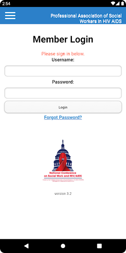 Android application PASWHA Mobile App screenshort
