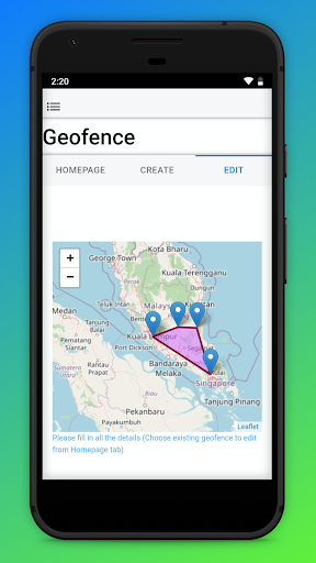 Android application ATAS screenshort