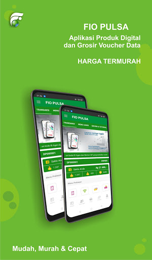 Android application FIO PULSA : Aplikasi Pulsa screenshort