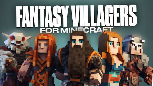Fantasy Villagers Mod Mincraft