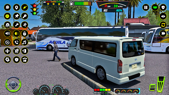 Van Simulator: เกมรถตู้อินเดีย