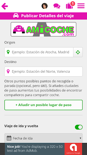 Amicoche - Compartir coche Screen 3
