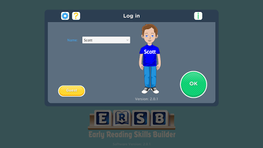 Early Reading Skills Builder Screen 3