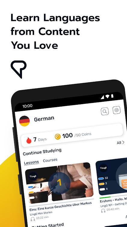 LingQ - Learn German - 5.5.44 - (Android)