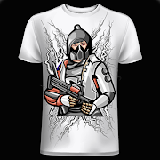 T Shirt Design - Custom Gaming T Shirt  Icon