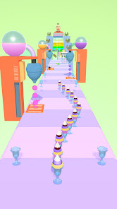 Download Ice Cream Stack Games Runner  screenshots 1