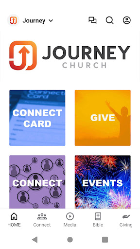 Android application Journey Church Marshalltown screenshort