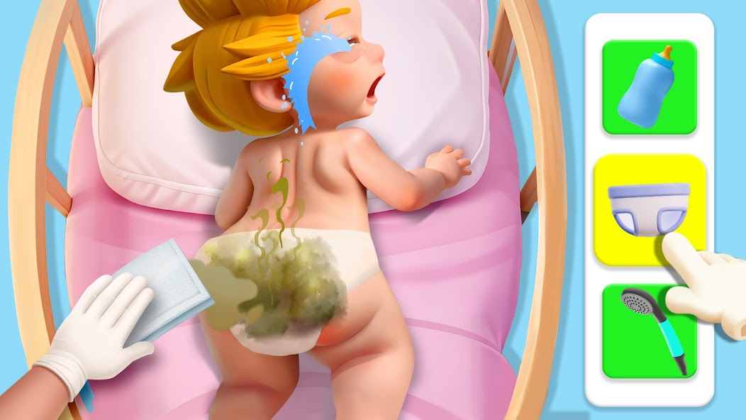 Happy ASMR Hospital: Baby Care 1.0.65 APK + Мод (Unlimited money) за Android