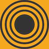 Moving circles icon