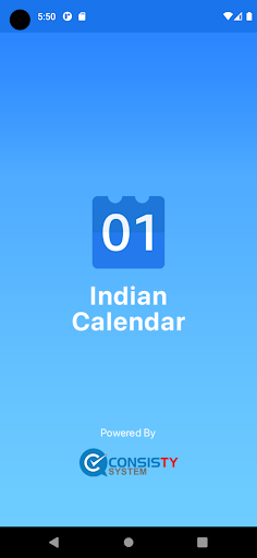 Android application Indian Calendar screenshort