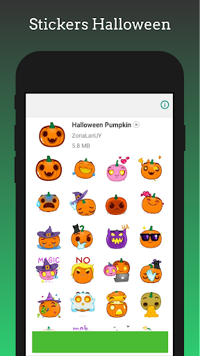 Stickers - Halloween Animated