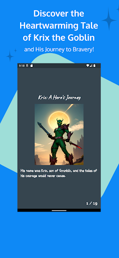 Android application Krix: A Hero's Journey screenshort