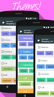 Super Simple Shopping List Screenshot