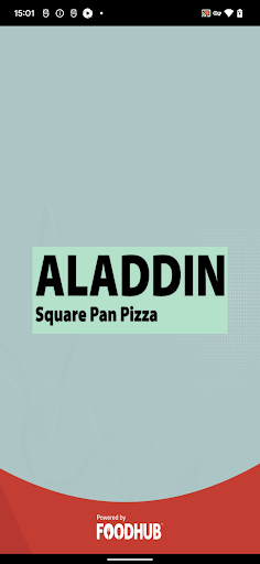 Android application Aladdin Square Pan Pizza screenshort