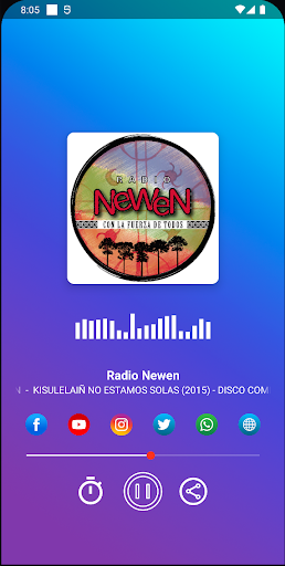 Android application Radio Newen screenshort